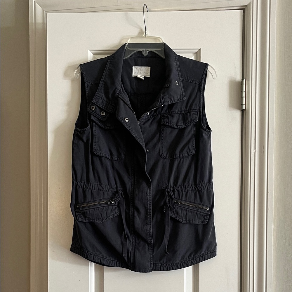 Caslon Black Utility Vest